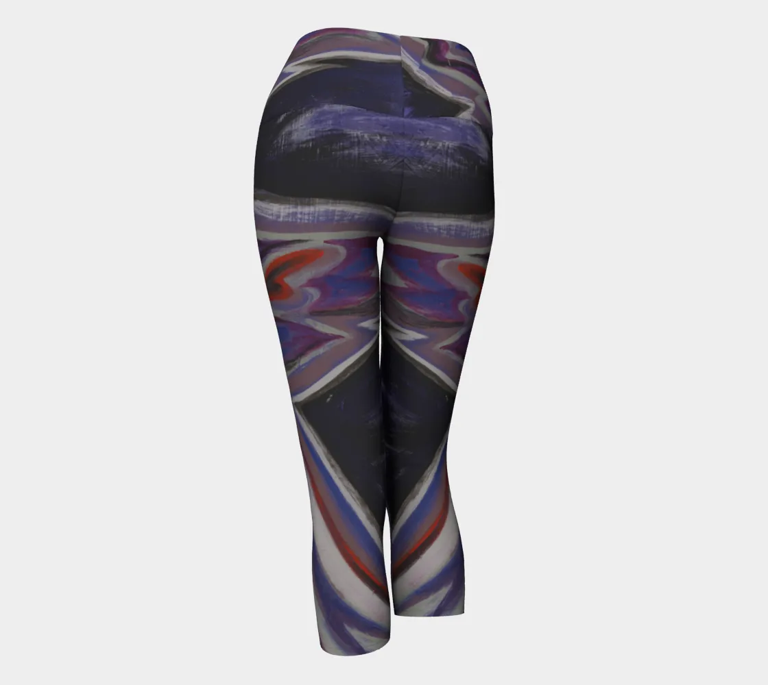 Resurrected Hearts Yoga Capris