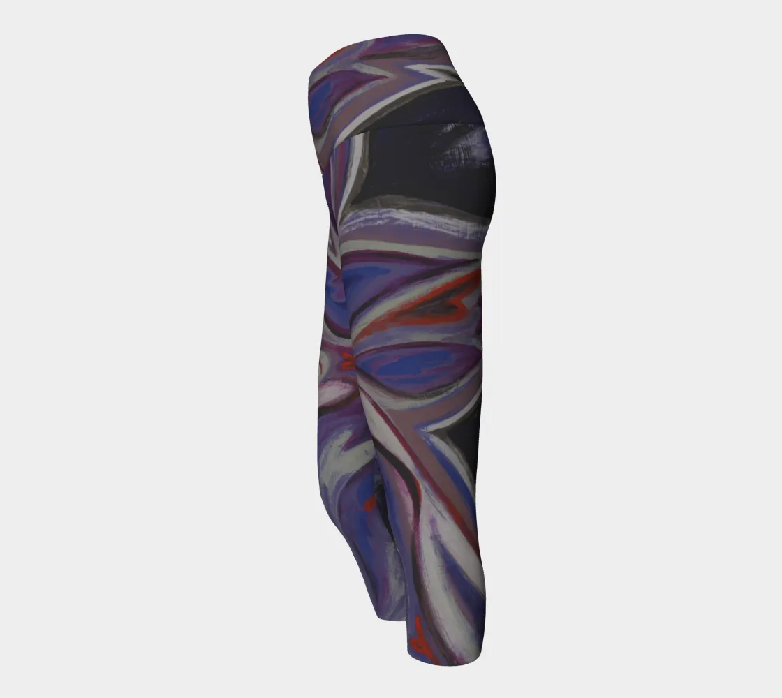 Resurrected Hearts Yoga Capris