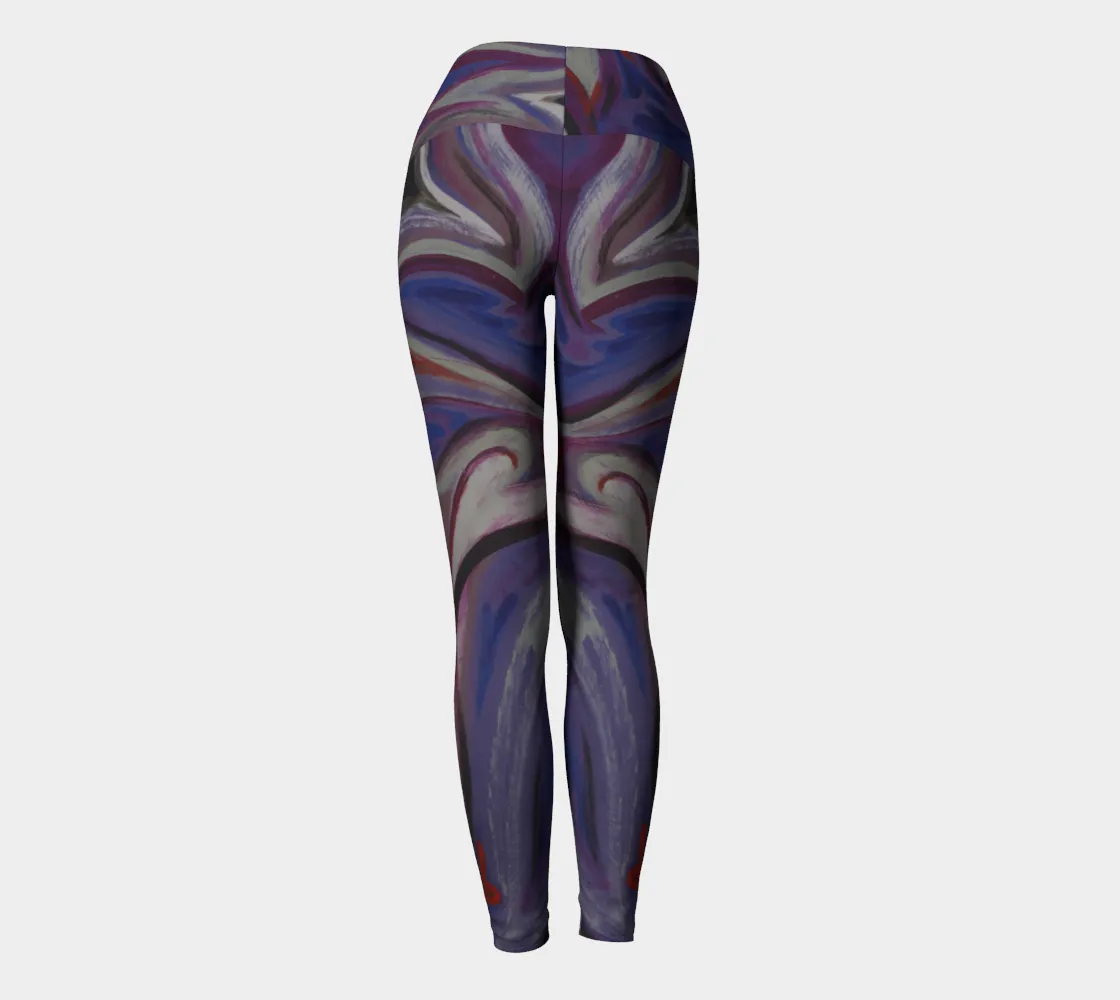 Resurrected Hearts Yoga Leggings
