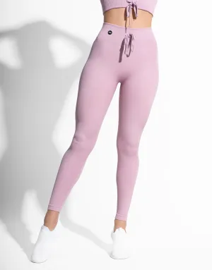 RIBBED VIOLET SEAMLESS