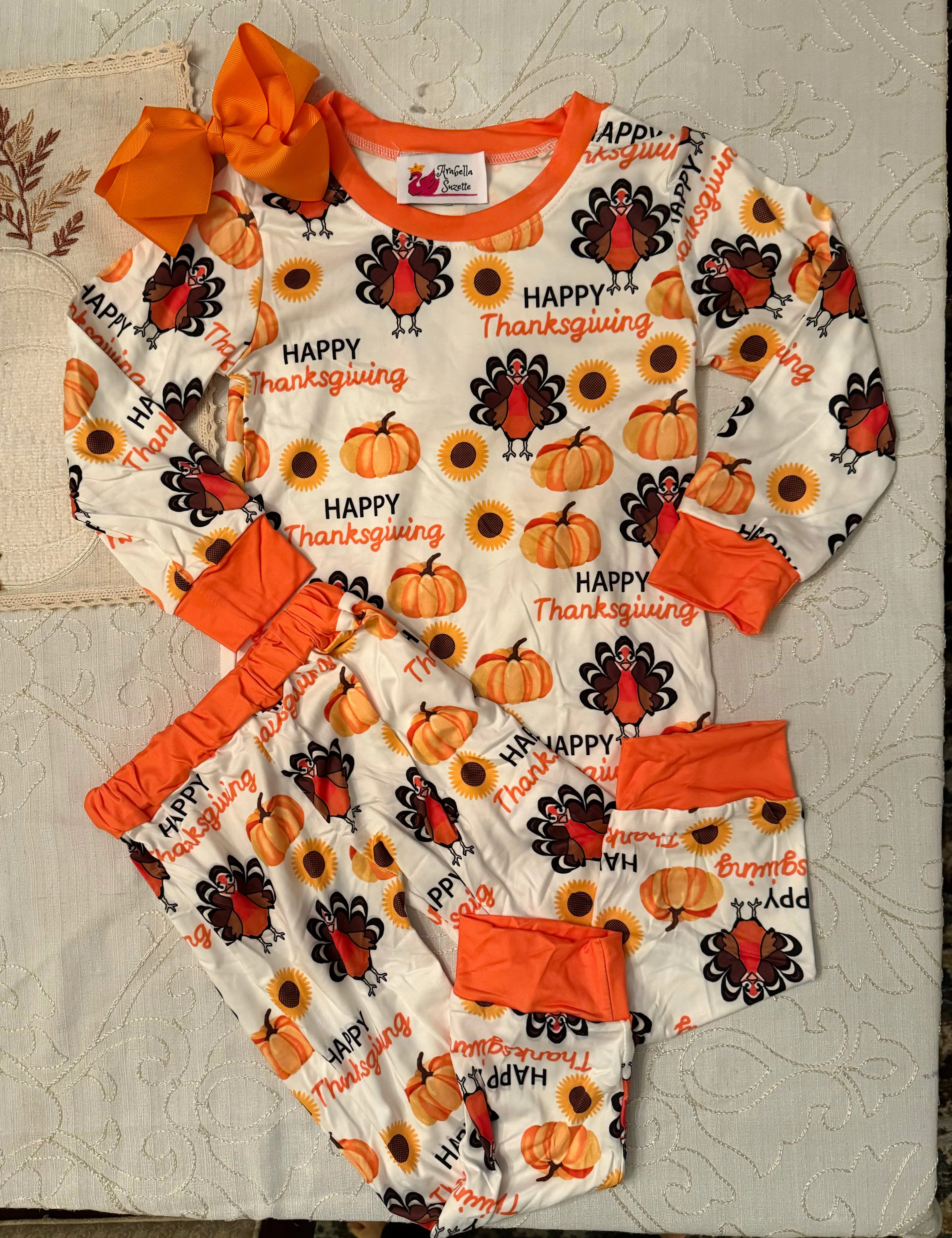 Robbie Thanksgiving Pajamas