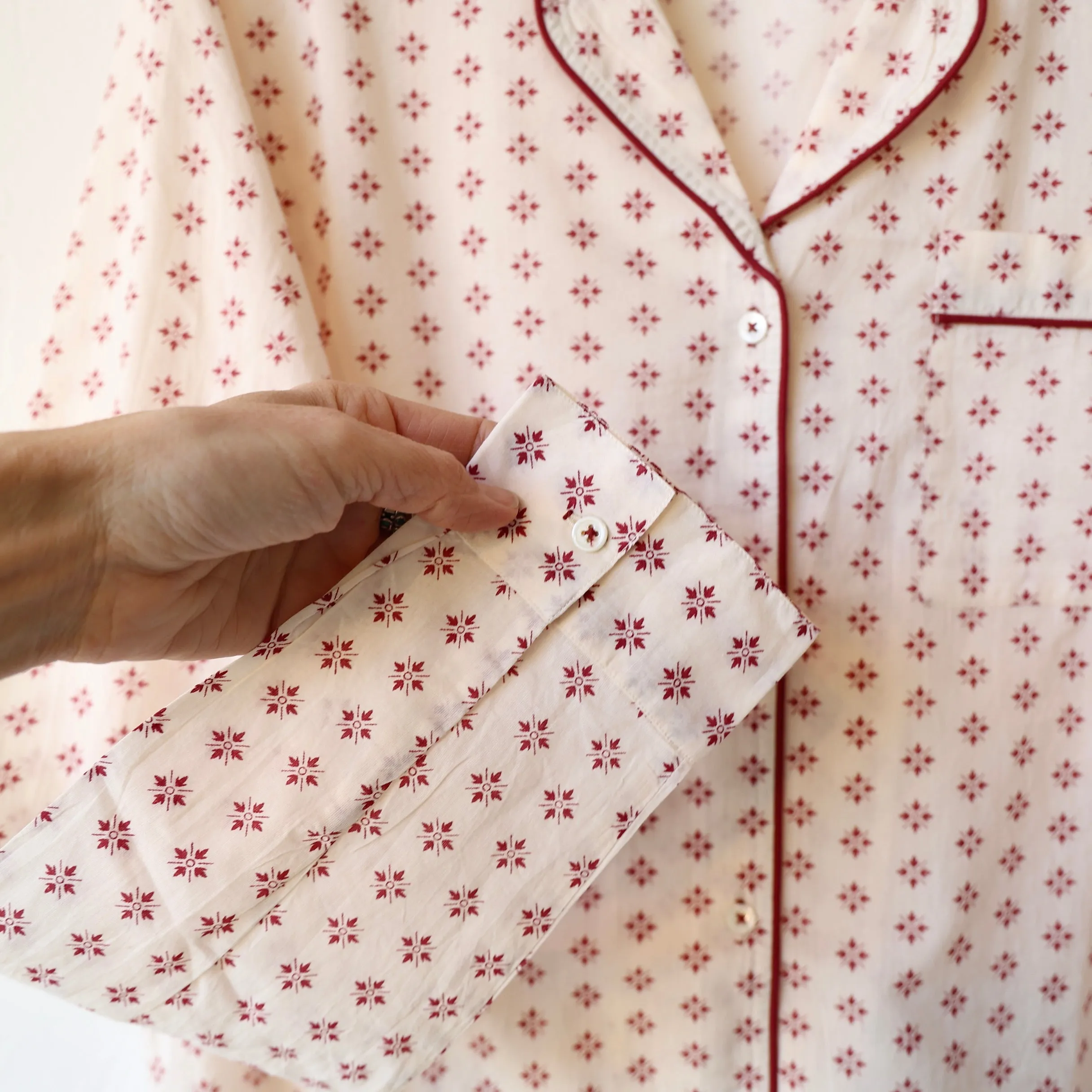 Scarlette Hand Printed Pajamas - Chloé