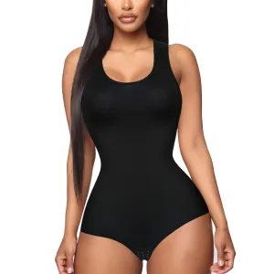 Scoop Neck Tank Tops Shapewear