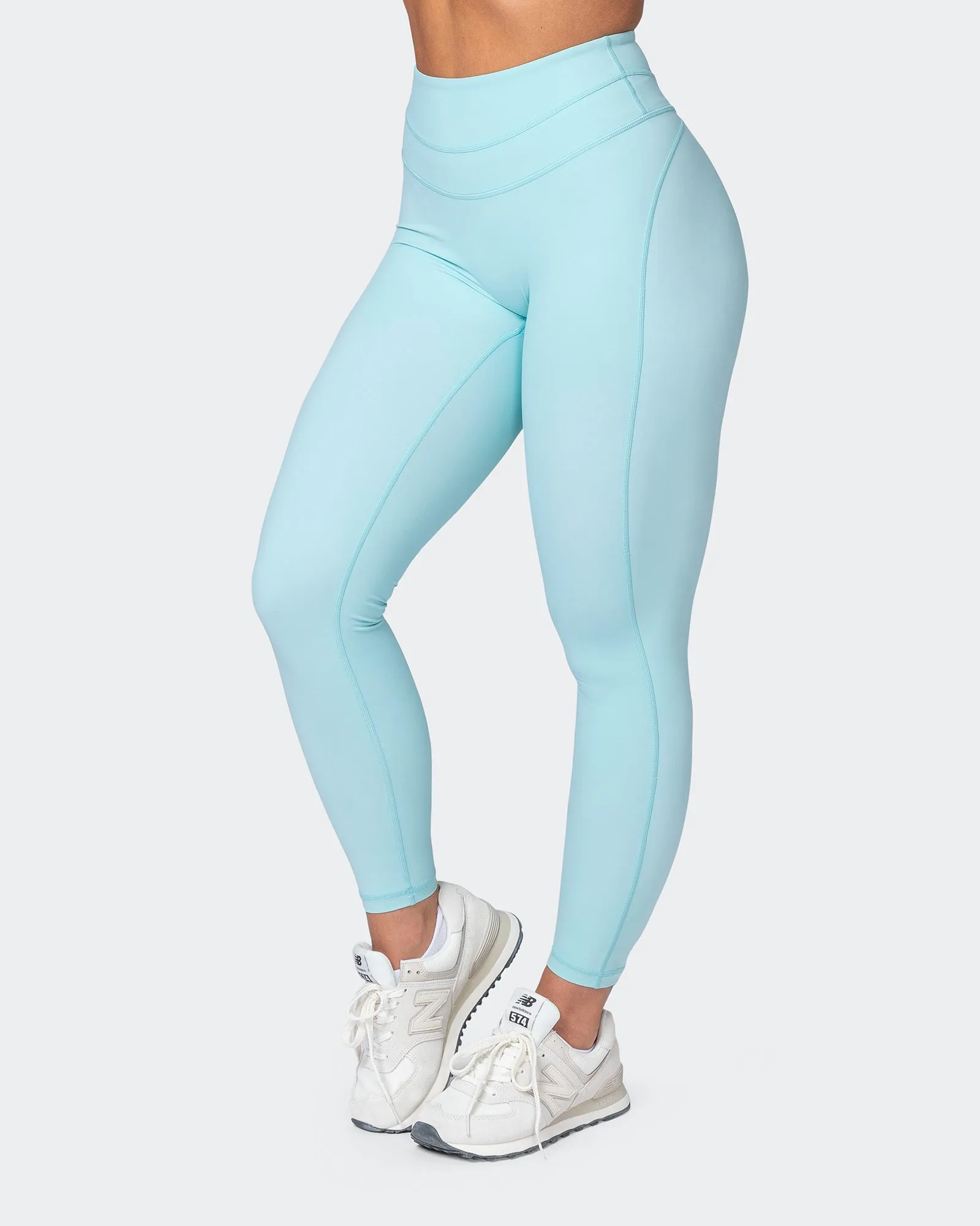 Second Skin Ankle Length Leggings - Cosmic Blue