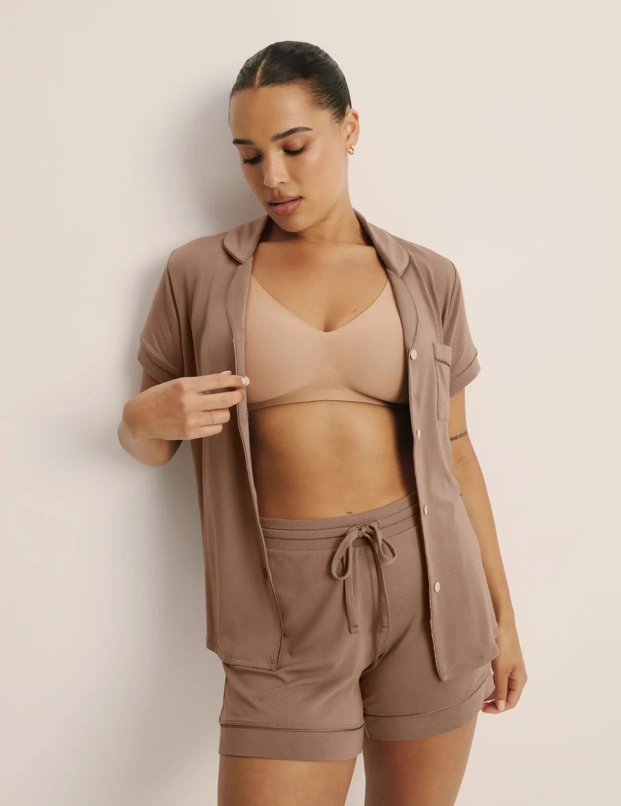 Short Sleeve Modal Sleep Top