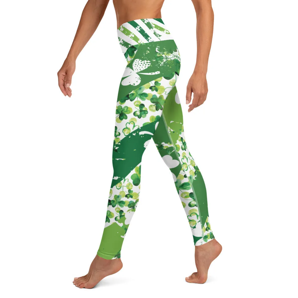 Sneaky Leprechaun - Women's Yoga Leggings
