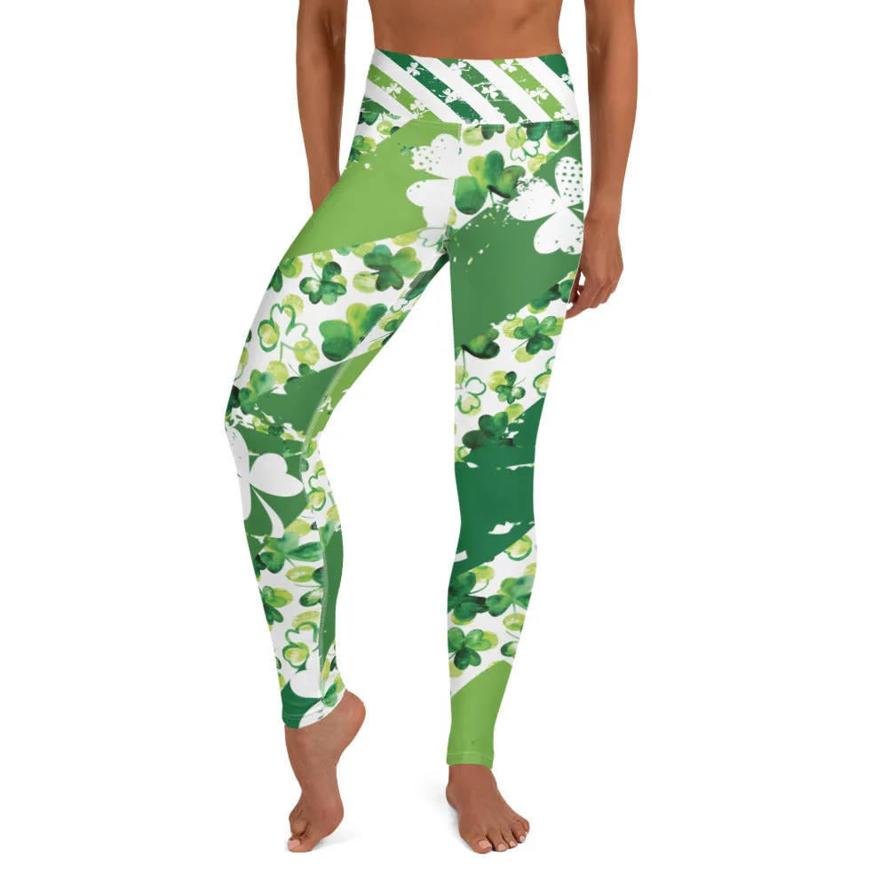 Sneaky Leprechaun - Women's Yoga Leggings