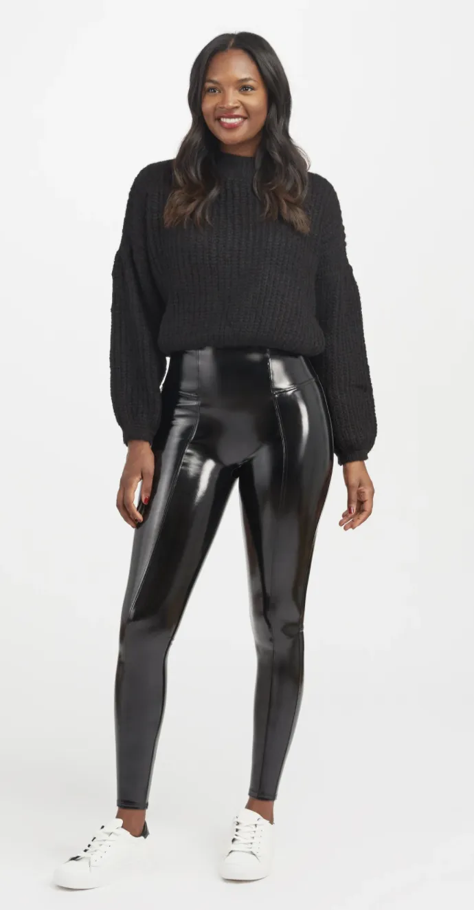SPANX Patent Leather Leggings