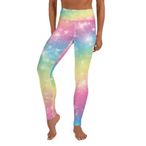 Sparkly Rainbow - Yoga Leggings