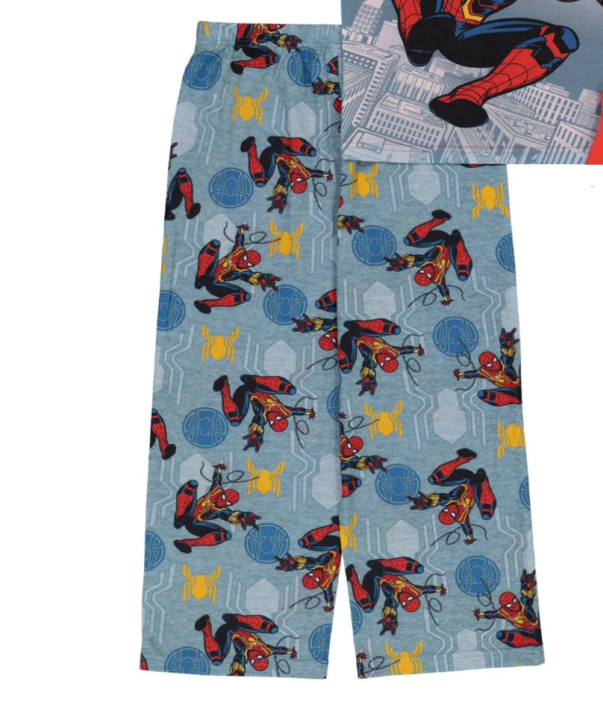 Spiderman Boys Pajamas Short Sleeve Kids PJs 2pc Set
