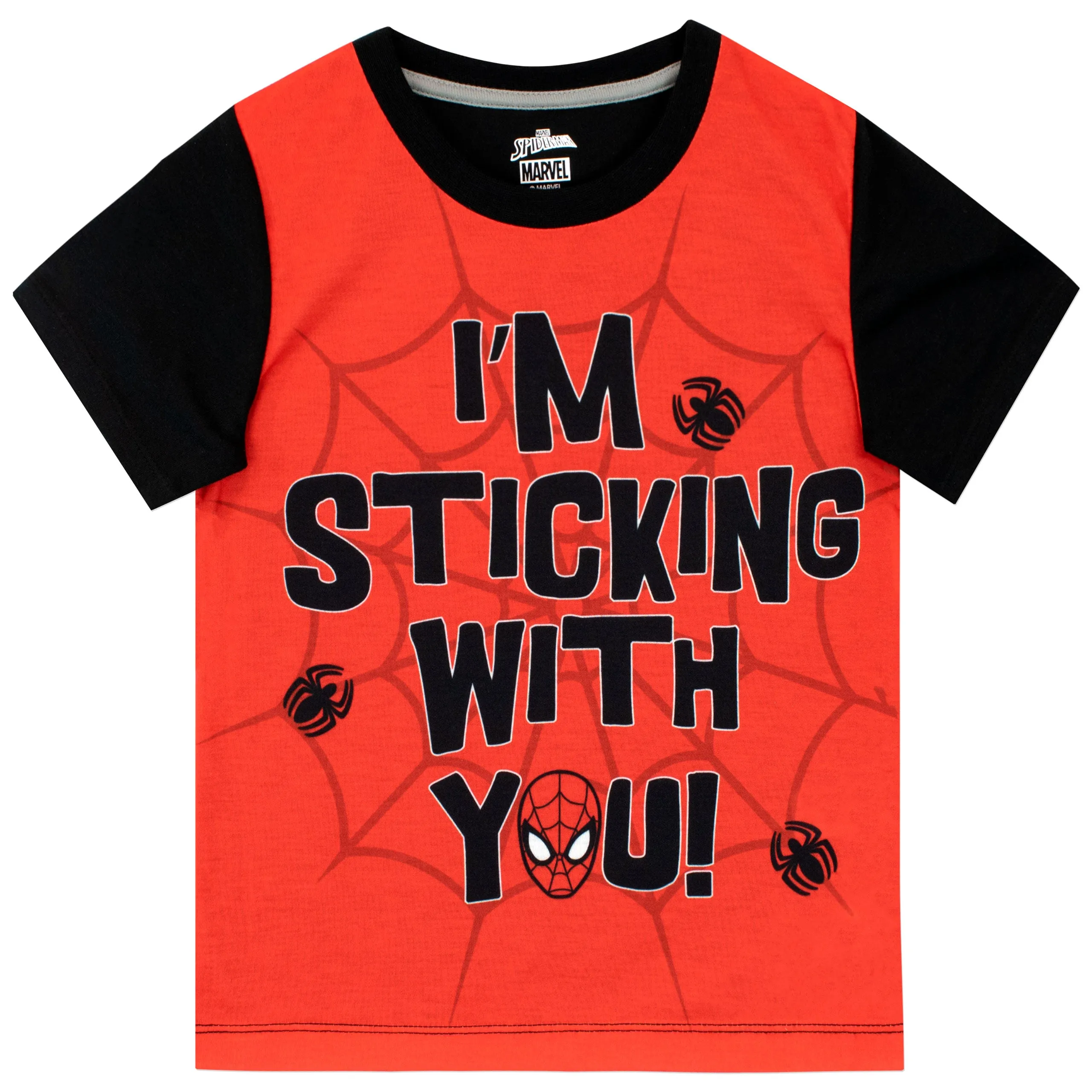 Spiderman Short Sleeve Pajamas