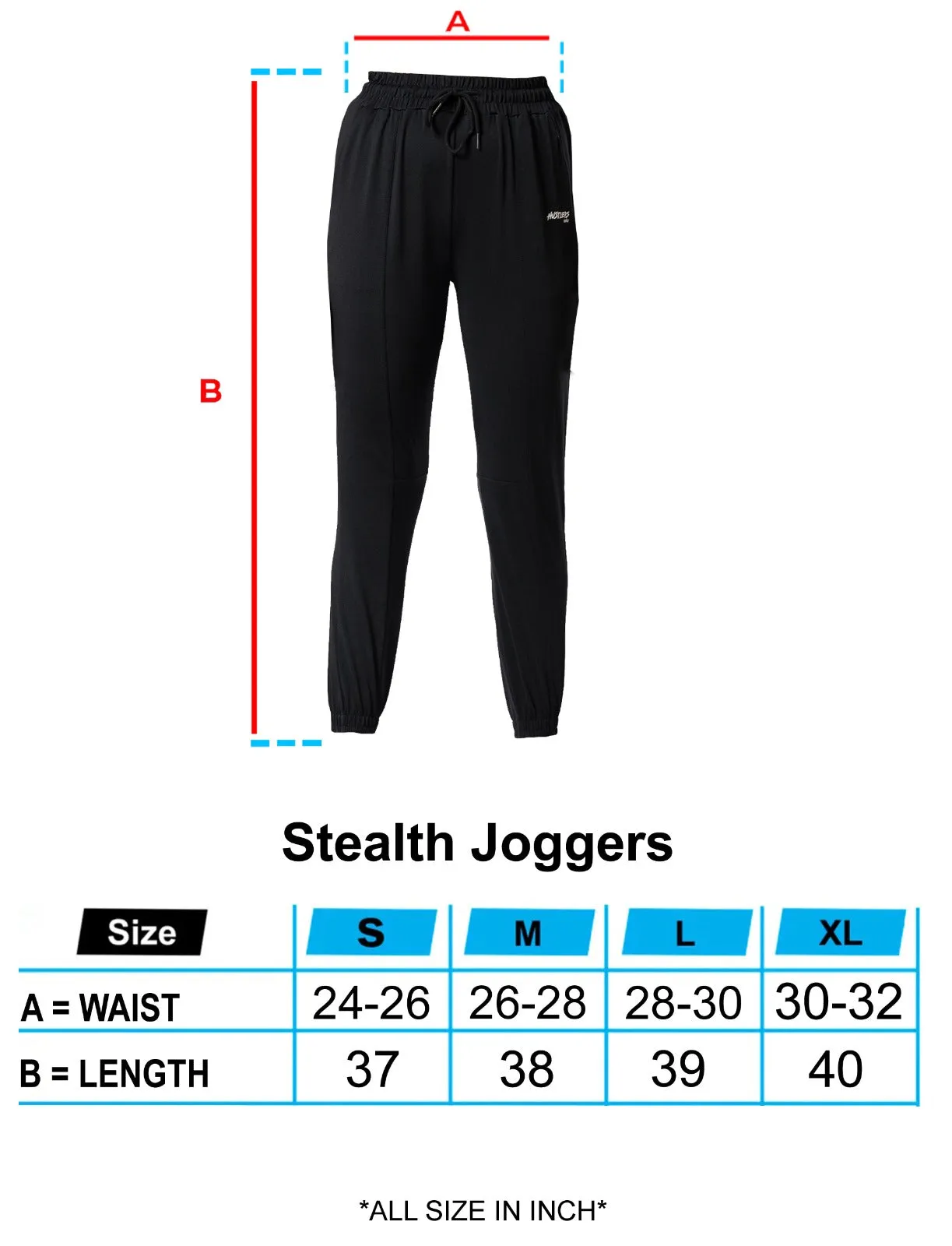 Stealth Joggers - Black