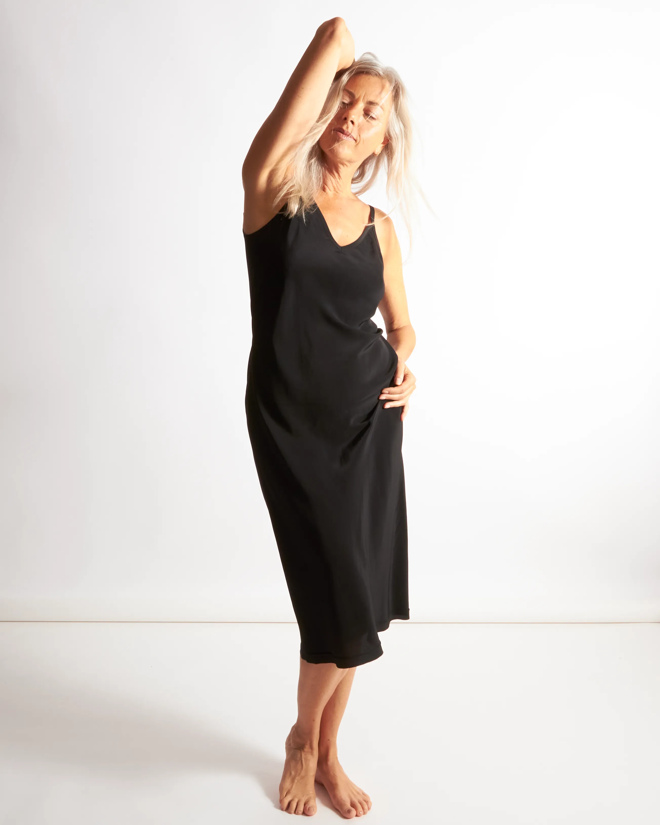 stevie slip dress