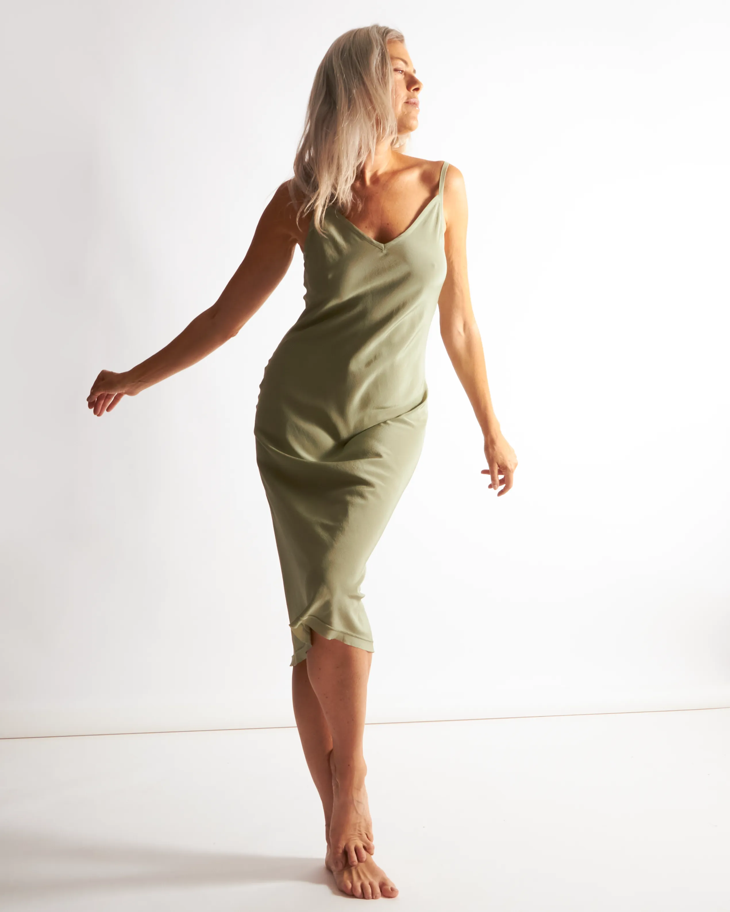 stevie slip dress