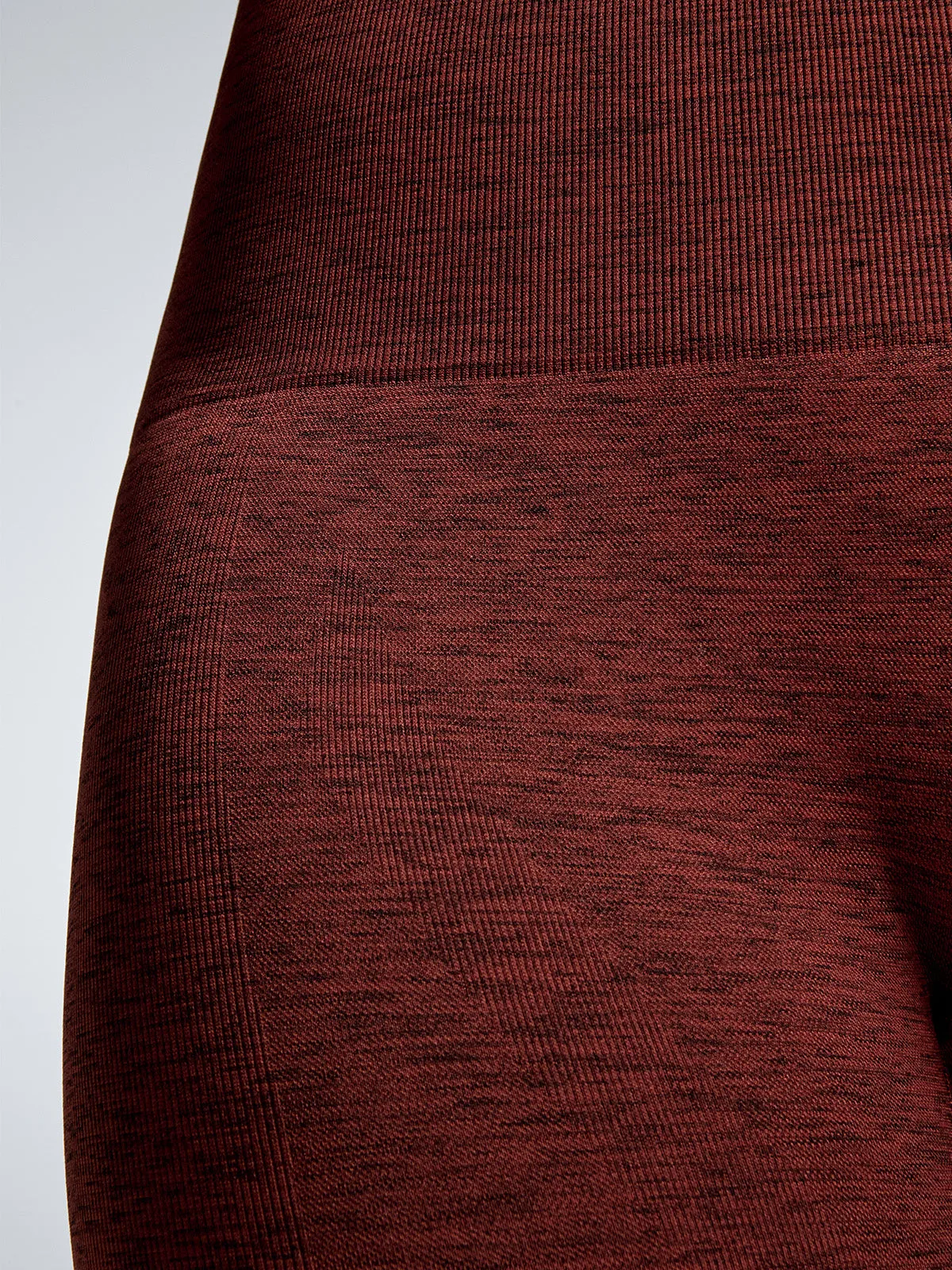 STREAMLINE MELANGE 7/8 Legging Rust Marl