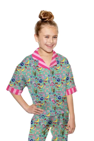 Sunshine Society- Kids Silky 90s (Short Sleeve w/ Pants)