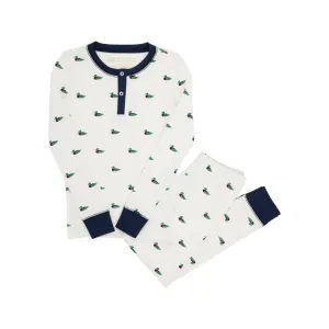 Sutton’s Sweet Dream Set, Golf Club Quack Quacks with Nantucket Navy