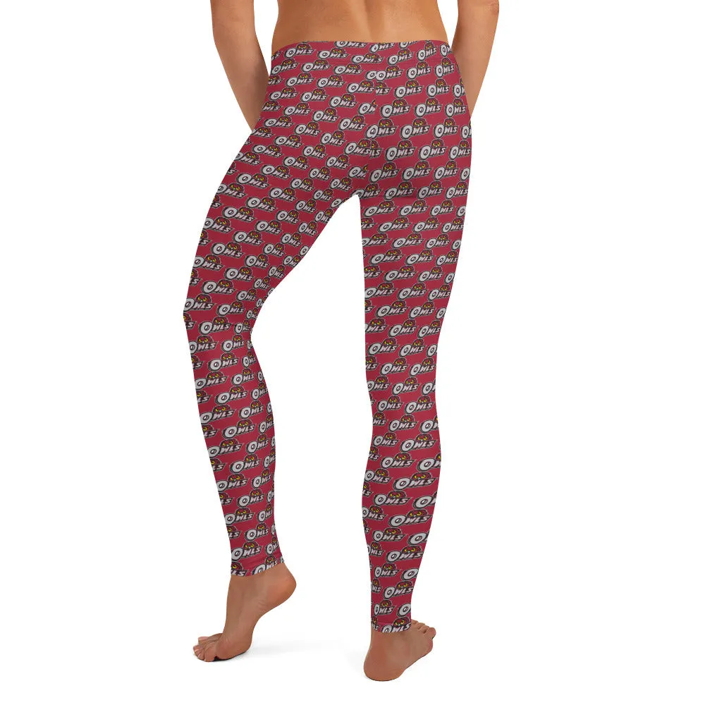 Temple Owls Tailgate Leggings