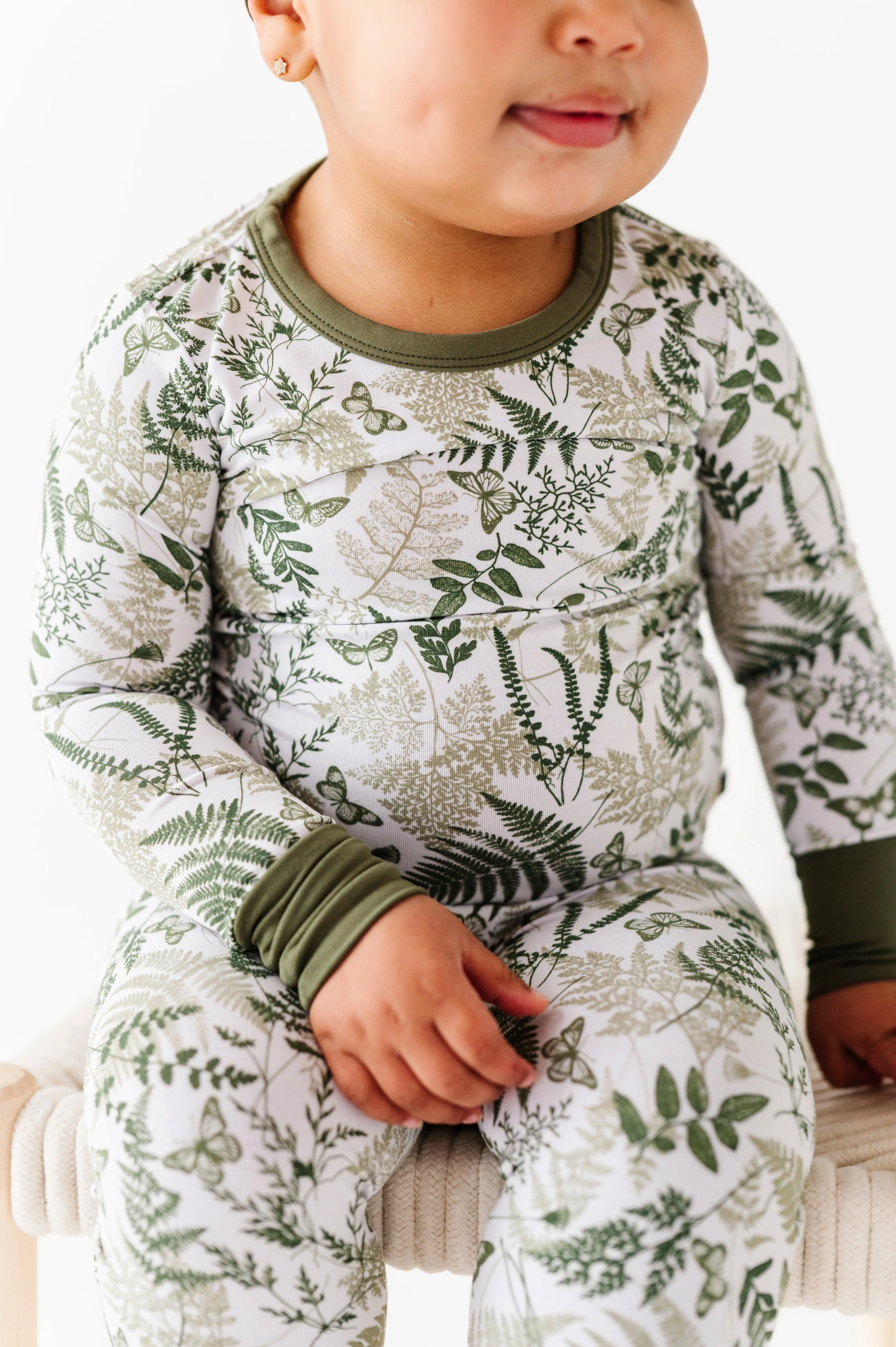 The Sleepy Sloth Sage Garden Two Piece Jammies Pajamas