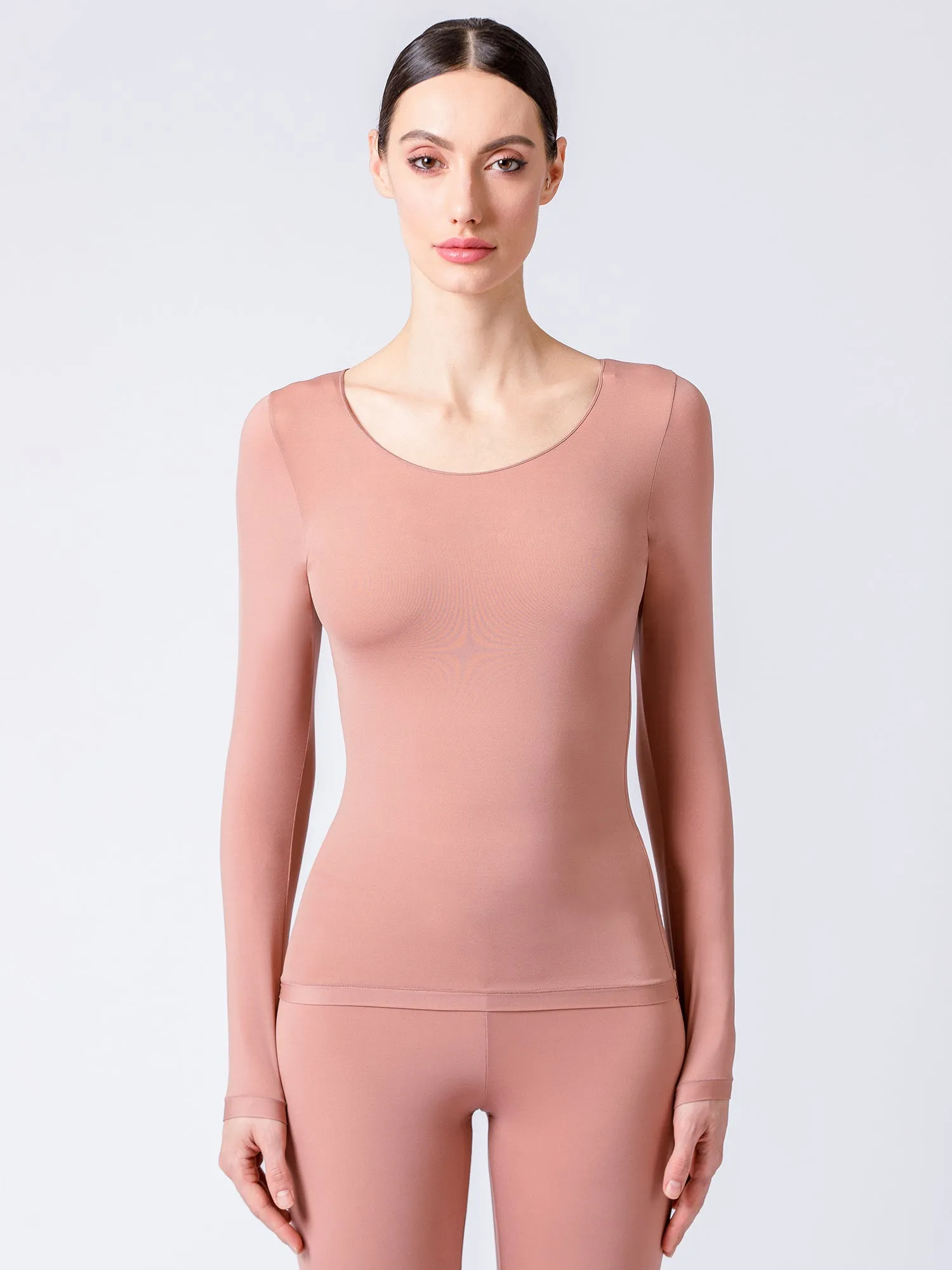 THERMAL UNDERWEAR BASE LAYER SET, SMOKE ROSE