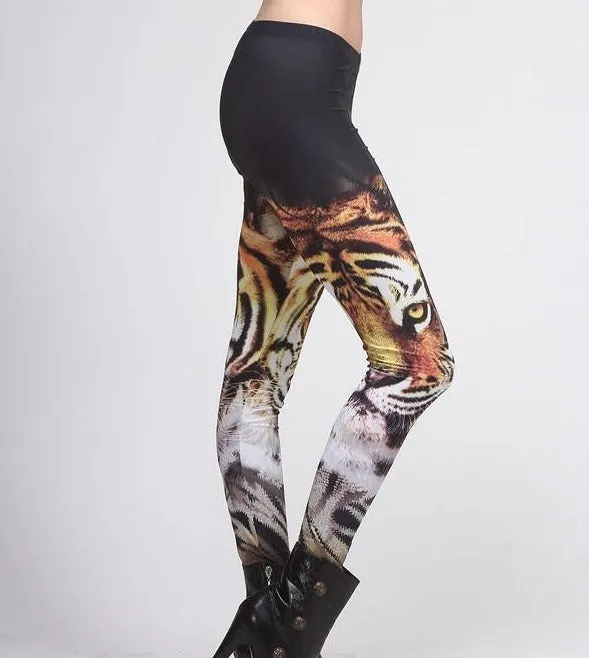 Tiger Face Leggings