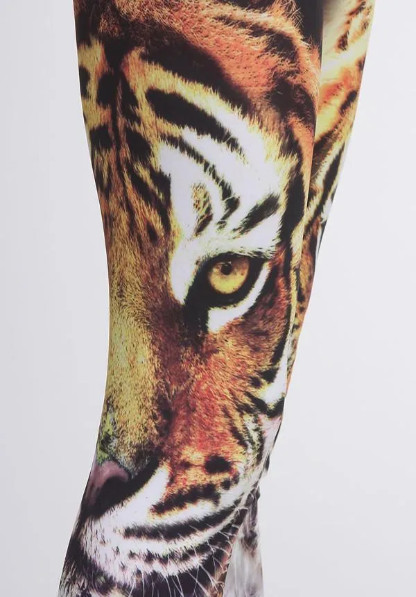 Tiger Face Leggings