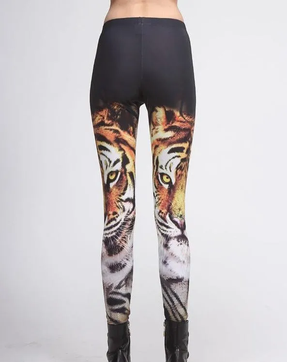 Tiger Face Leggings