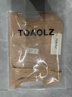 TOAOLZ Women  Double Cross Tummy  Control  Shapewear Bodices [Lingerie]