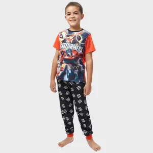 Transformers Short Sleeve Pajamas