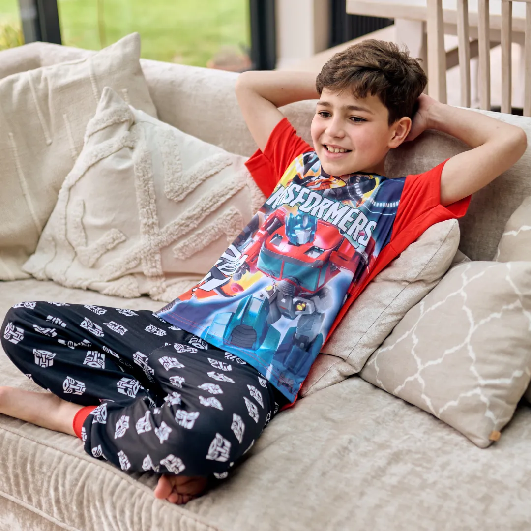 Transformers Short Sleeve Pajamas