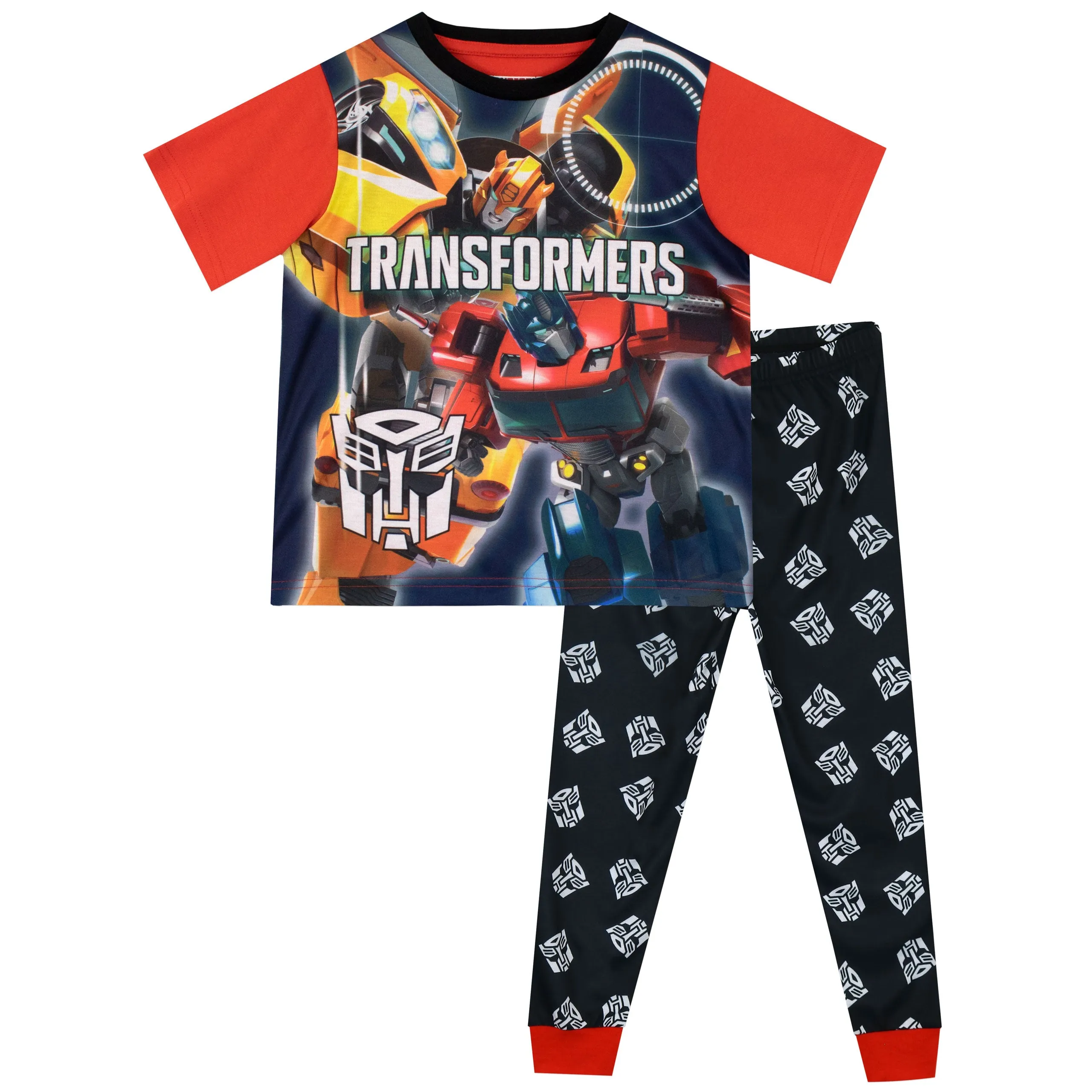 Transformers Short Sleeve Pajamas