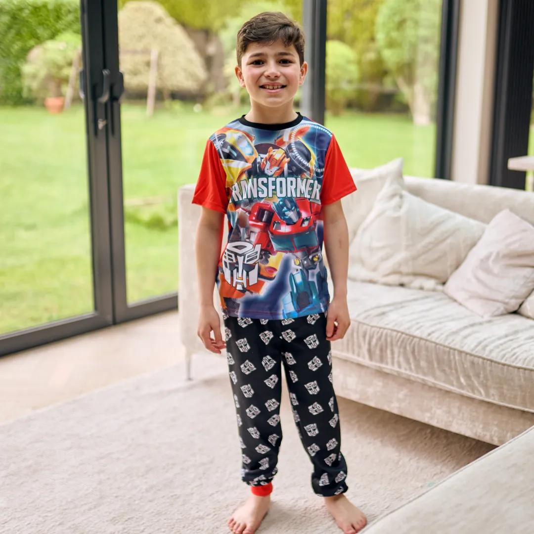Transformers Short Sleeve Pajamas