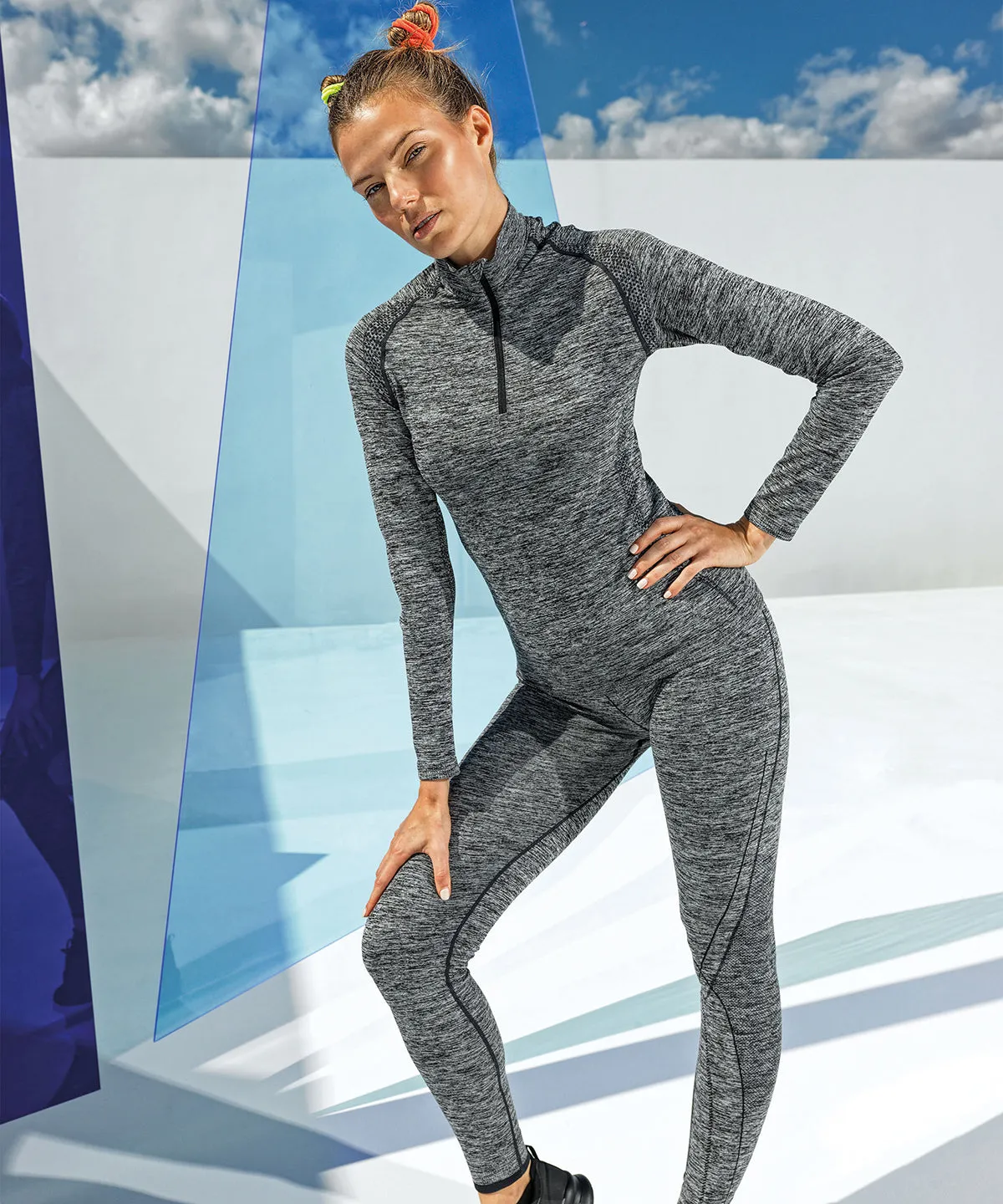 TriDri seamless '3D fit' multi-sport performance leggings
