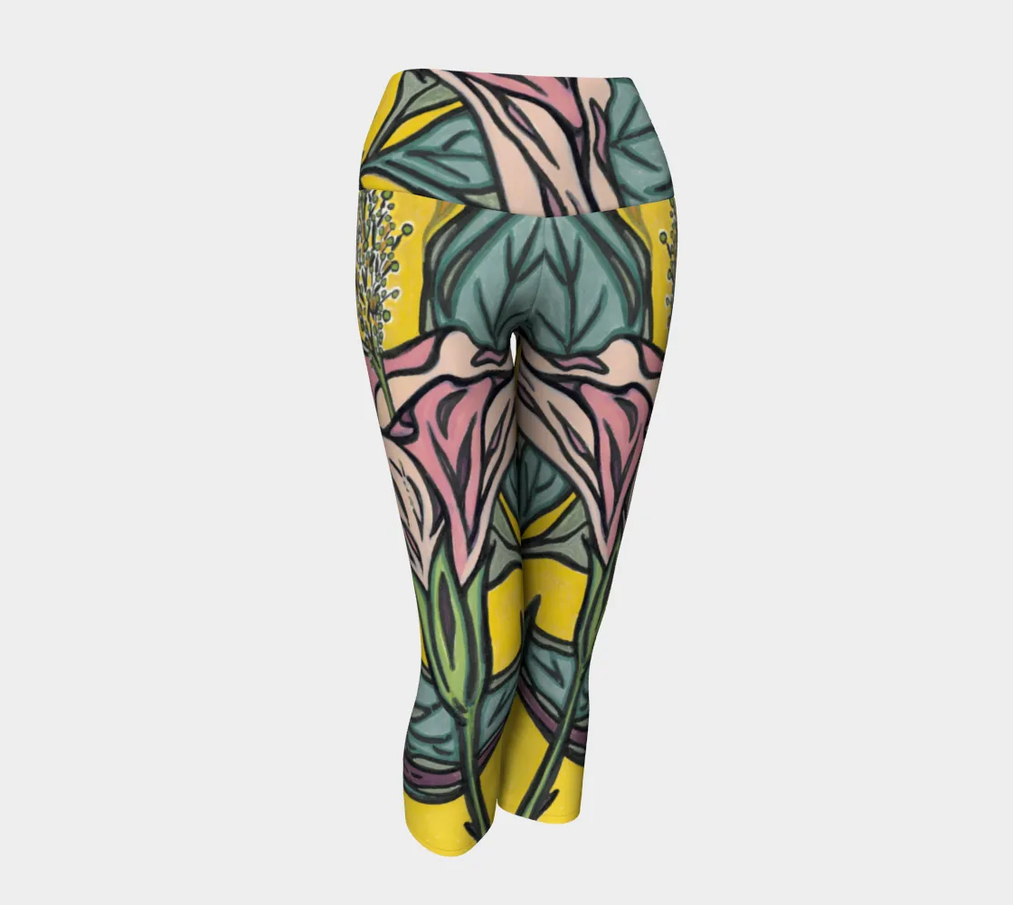 Twirly Girl Yoga Capris