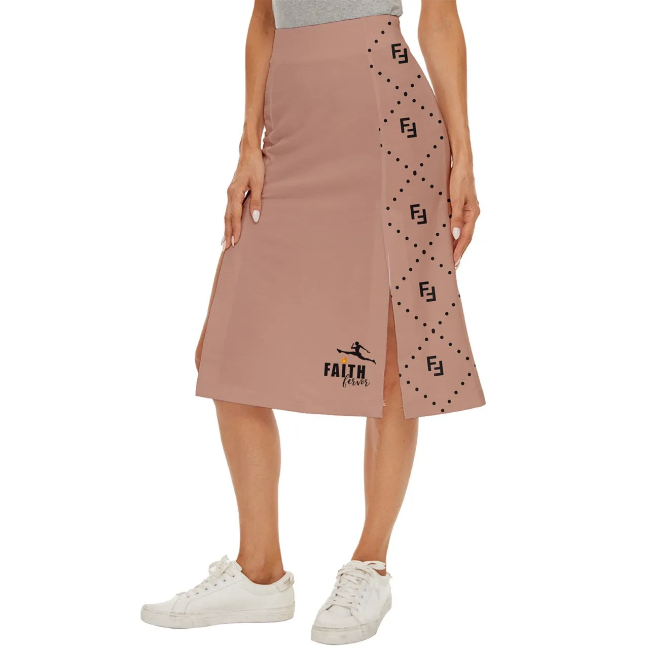 Untitled design Midi Panel Skirt