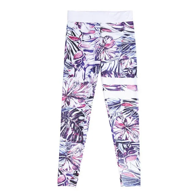 Varsity Floral Workout Pants