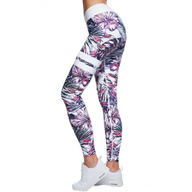 Varsity Floral Workout Pants
