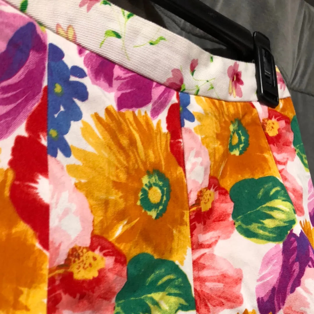 Vintage: Dolce & Gabbana Floral A Line Skirt