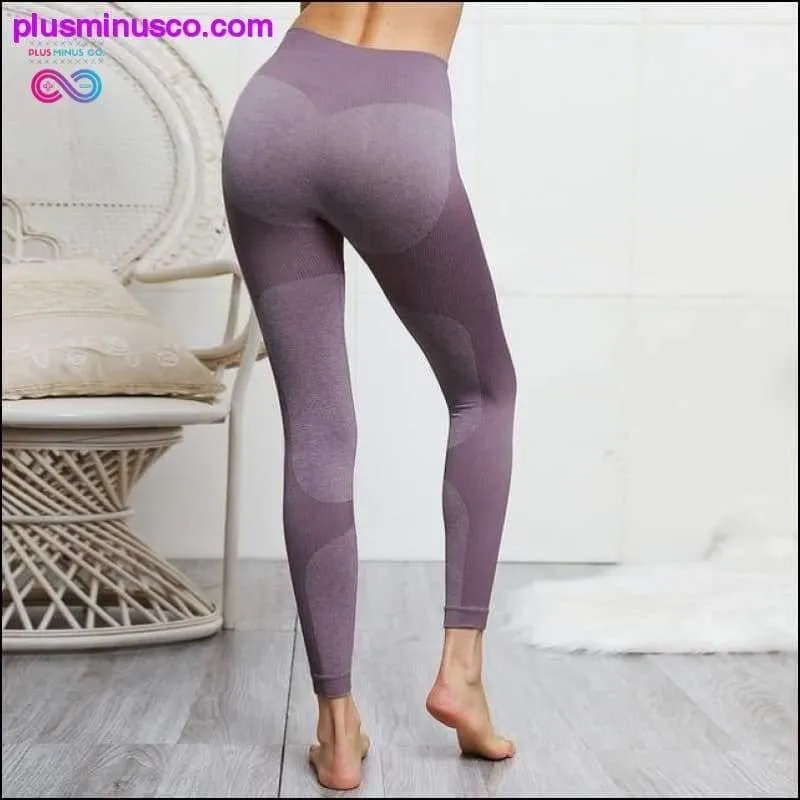 Vital Energy Seamless Leggings High Waist Gym Fitness Push