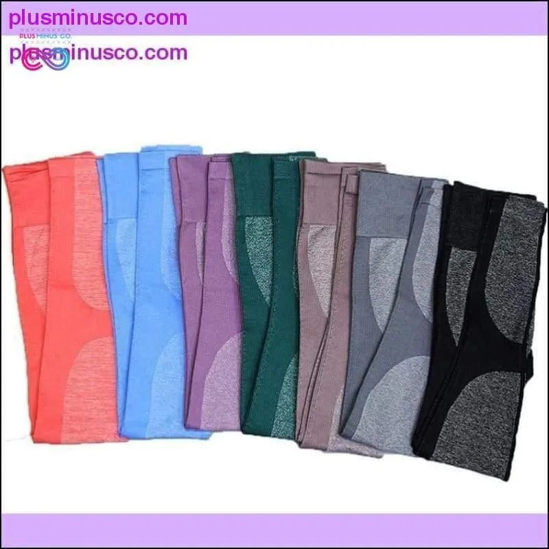 Vital Energy Seamless Leggings High Waist Gym Fitness Push