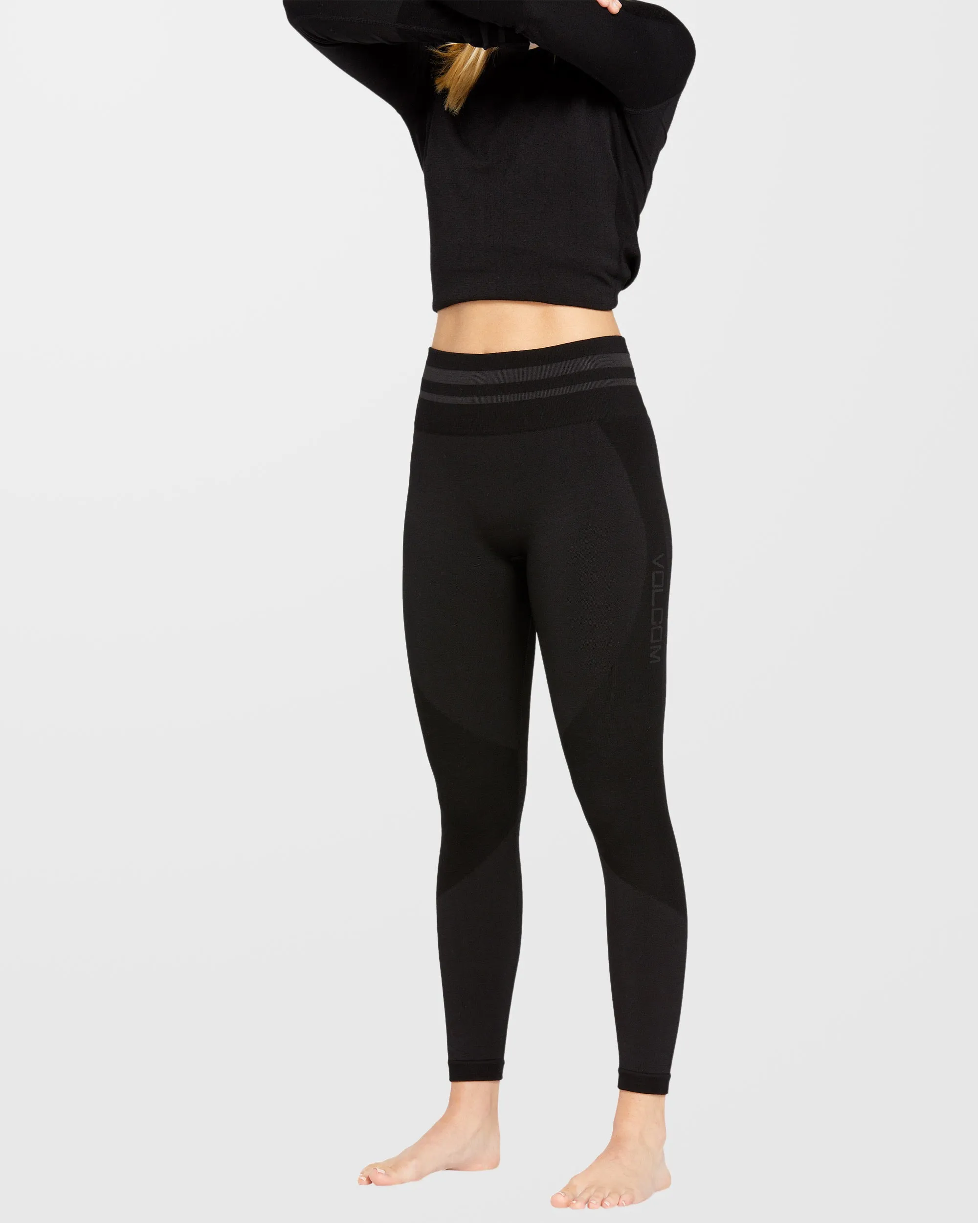 W Engineered Base Layer Leggings - Black