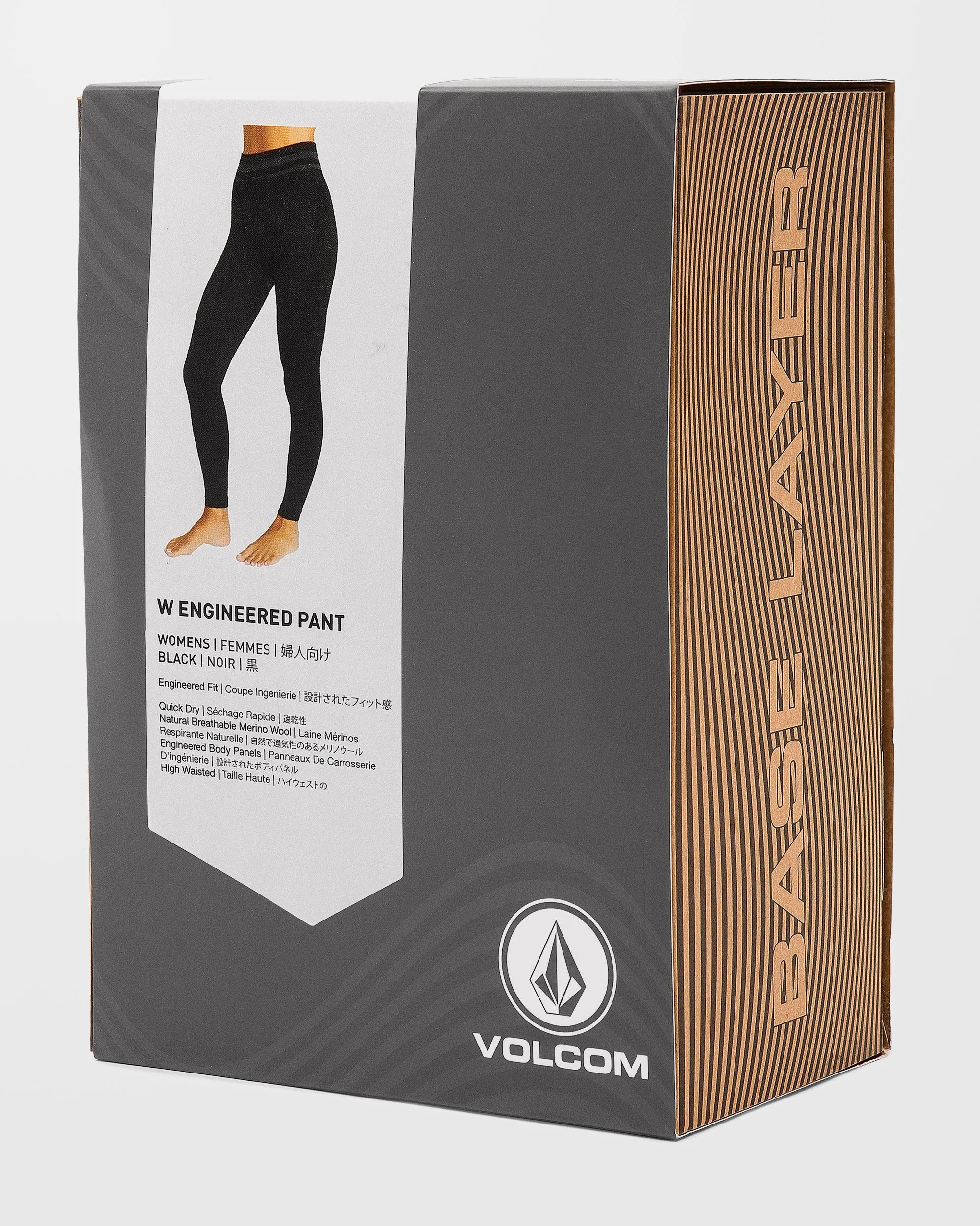 W Engineered Base Layer Leggings - Black
