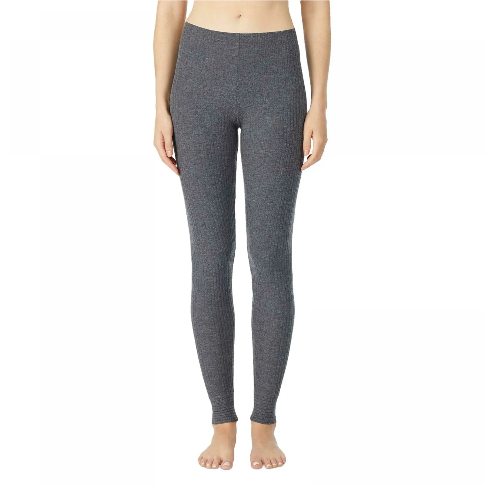 Warm Essentials by Cuddl Duds Women's Soft Rib Leggings