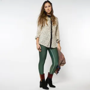 Wearable Art Leggings : Canary Contrary