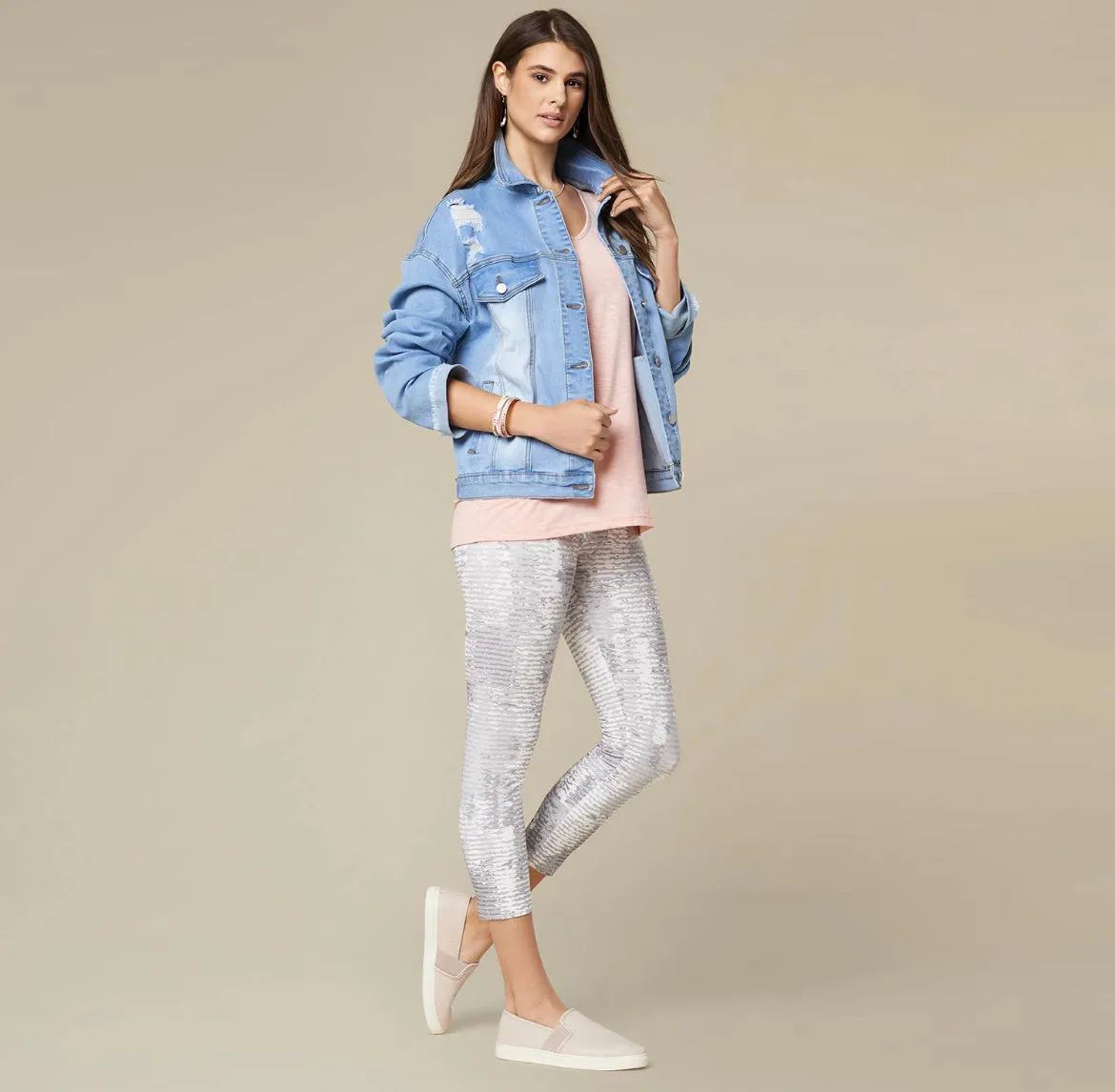 Wide Waist Leggings Capri
