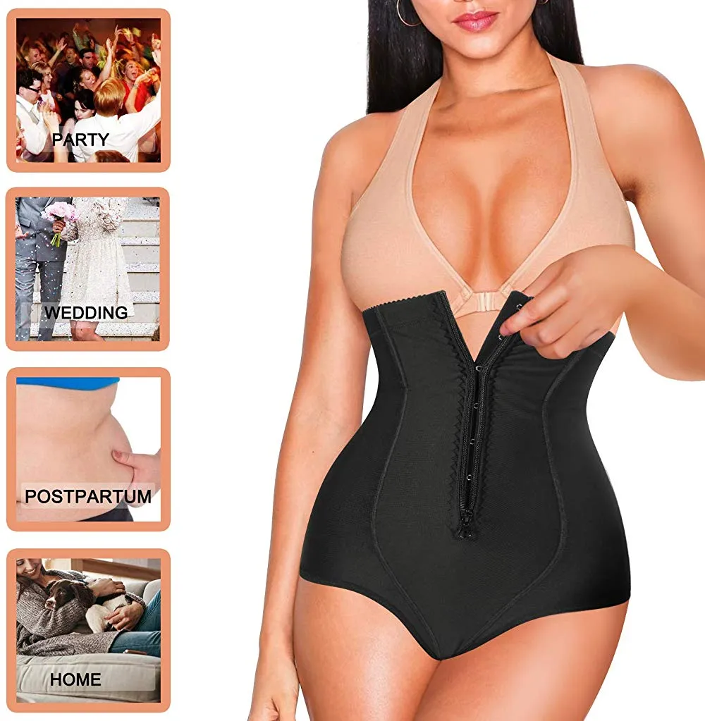Women Butt Lifter Shapewear Panties Waist Trainer Body Shaper Hi-Waist Tummy Control Slim Smooth Panty