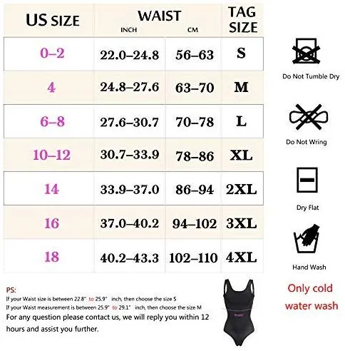 Women Full Body Shaper Waist Trainer Cincher Corset Shapewear