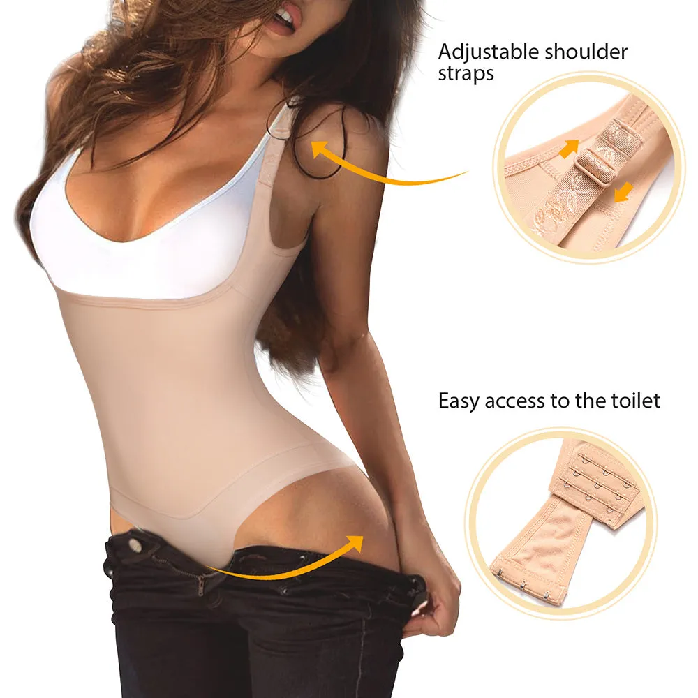 Women Full Body Shaper Waist Trainer Cincher Corset Shapewear