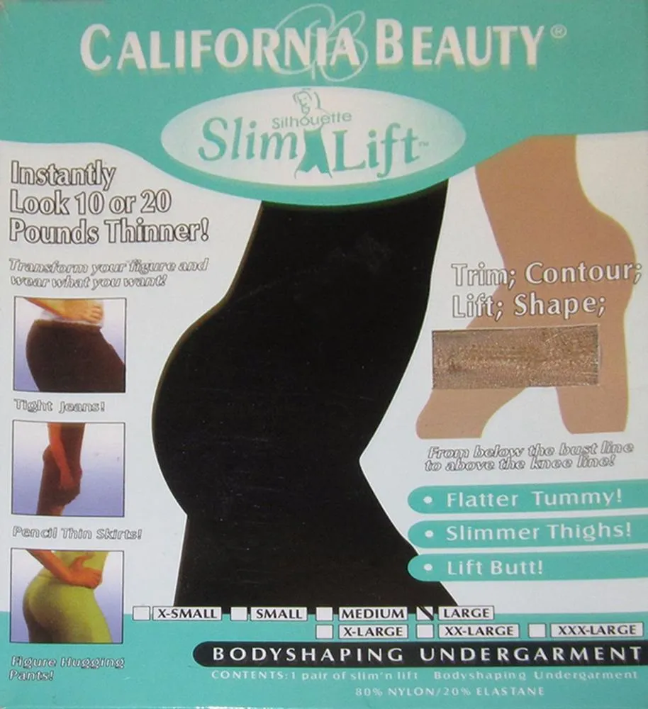 WOMEN'S CALIFORNIA BEAUTY SLIM 'N' LIFT SHAPEWEAR BODYSHAPER