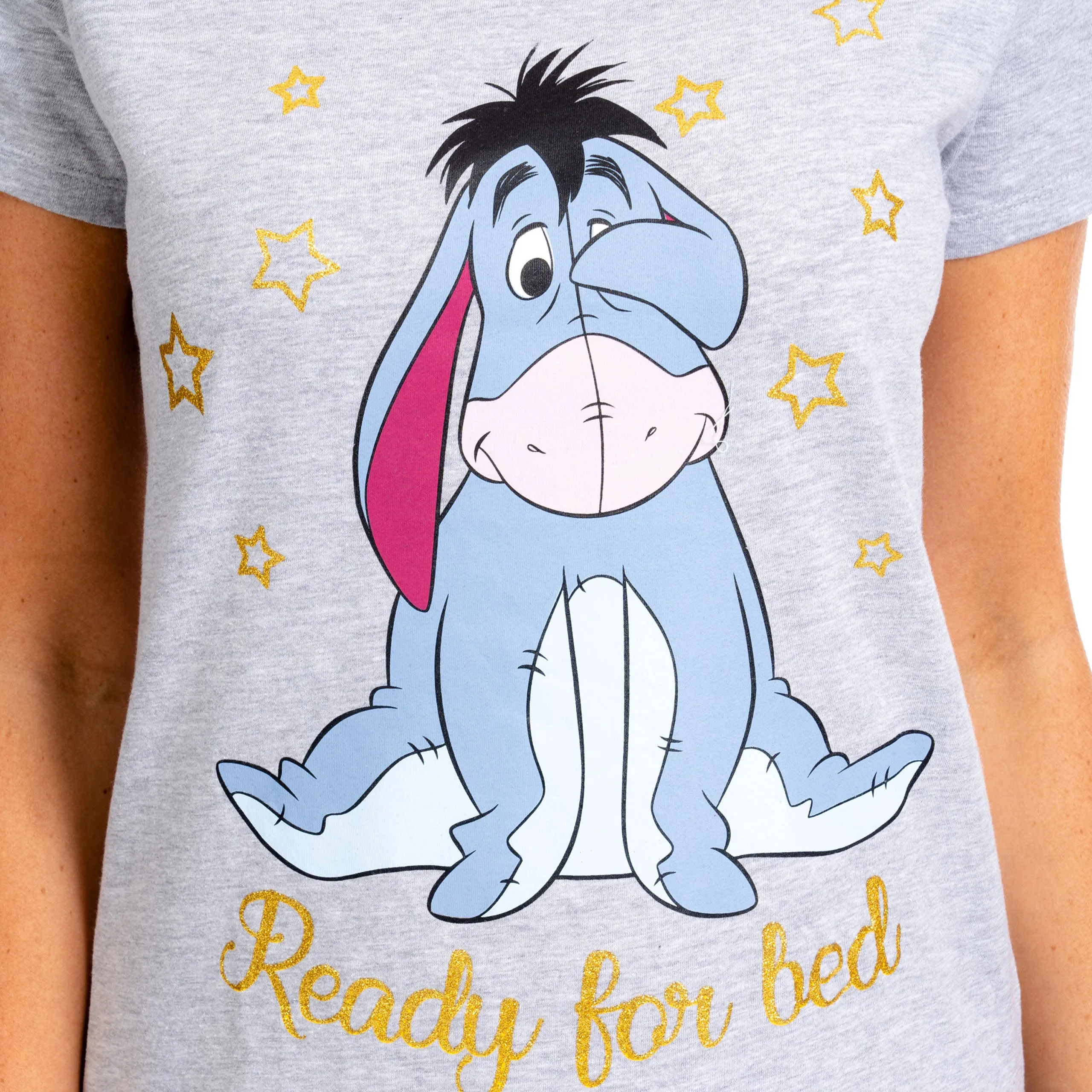 Womens Eeyore Pajama Set